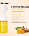 Turmeric Foaming Face Wash – Brightening Cleanser for All Skin Types