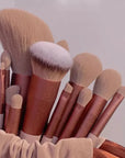 Professional Makeup Brush Set – Multi-Color Complete Cosmetic Brush Collection with Bag