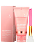 Collagen Peel-Off Face Mask – Hydrating Firming Brightening Pore Minimizing Overnight Care