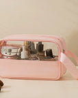 Translucent Waterproof Toiletry Bag – Travel Organizer for Men & Women