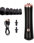 2-in-1 Electric Makeup Brush Cleaner & Lash Glue Shaker – USB Rapid Drying Washing Machine
