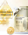 Gold Peel-Off Face Mask – Gentle Oil Control Moisturizing Pore Purifying Tearing Mask