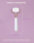 Natural Jade Eye & Face Roller Massager – Mini Portable Skincare Tool