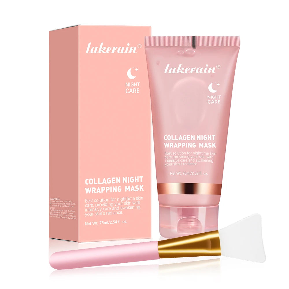 Collagen Peel-Off Jelly Night Mask – Firming Deep Cleansing Overnight Facial Treatment