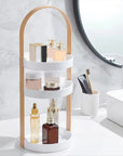 CLOS Cosmetic Organizer with Handle – Makeup Storage Box for Cosmetics