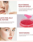 Collagen Peel-Off Facial Mask with Brush – Hydrating Firming Wrapping Face Mask