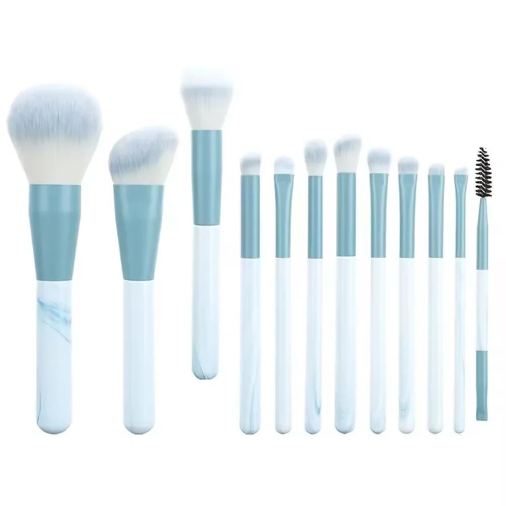 Professional Makeup Brush Set – Multi-Color Complete Cosmetic Brush Collection with Bag