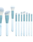 Professional Makeup Brush Set – Multi-Color Complete Cosmetic Brush Collection with Bag