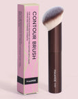 MAANGE Angled Foundation & Concealer Brush – Soft Oblique Buffing Makeup Tool