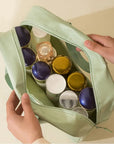 Translucent Waterproof Toiletry Bag – Travel Organizer for Men & Women