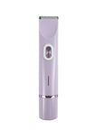 Women's Electric Shaver – Rechargeable Body & Leg Hair Removal Device (Purple/Pink)