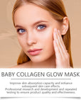Collagen Peel-Off Face Mask – Deep Cleansing Hydrating Oil Control Pore Shrinking Facial